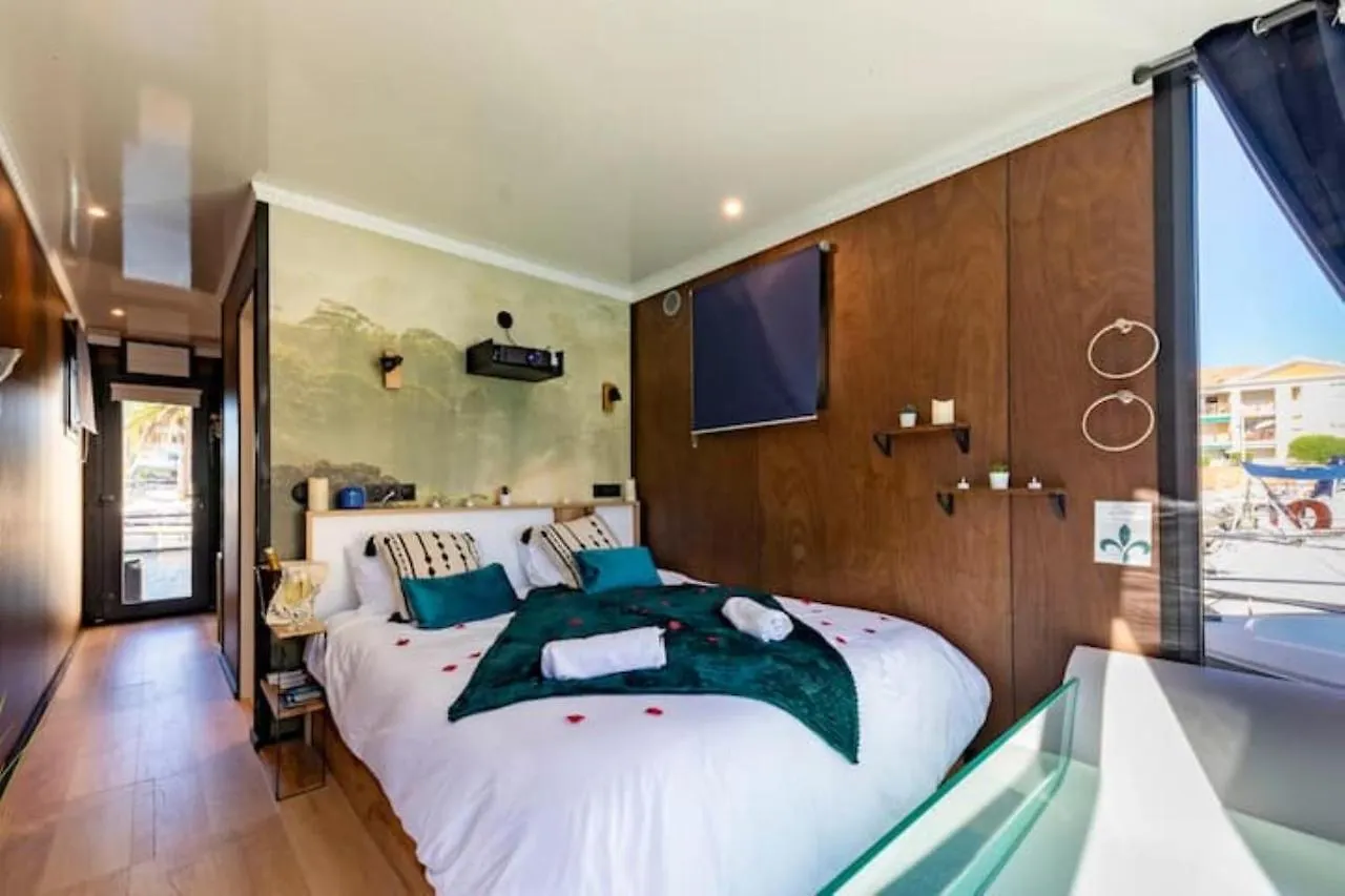 L'Escale Royale : Jacuzzi And Terrace On The Water Hotel Fréjus 0*,